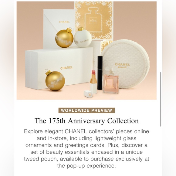 CHANEL Baubles set of 3 Harrods 175 Anniversary Limited Worldwide exclusive new - Picture 12 of 12